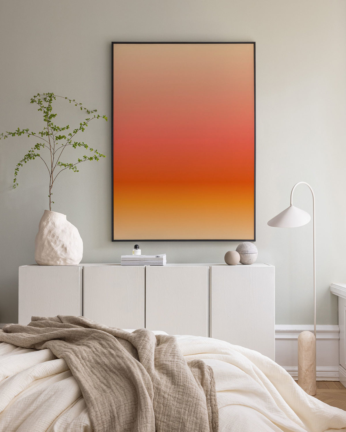 Santa Monica Sunset Canvas print