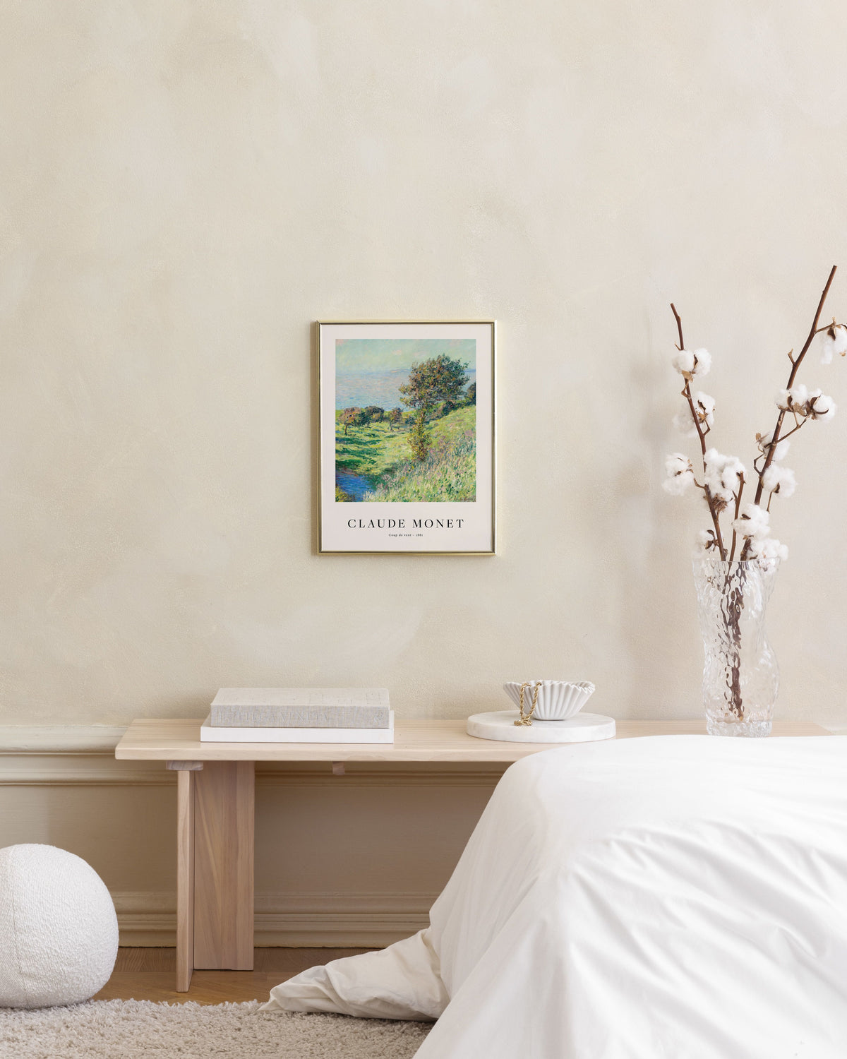 Monet - Coup de vent Print