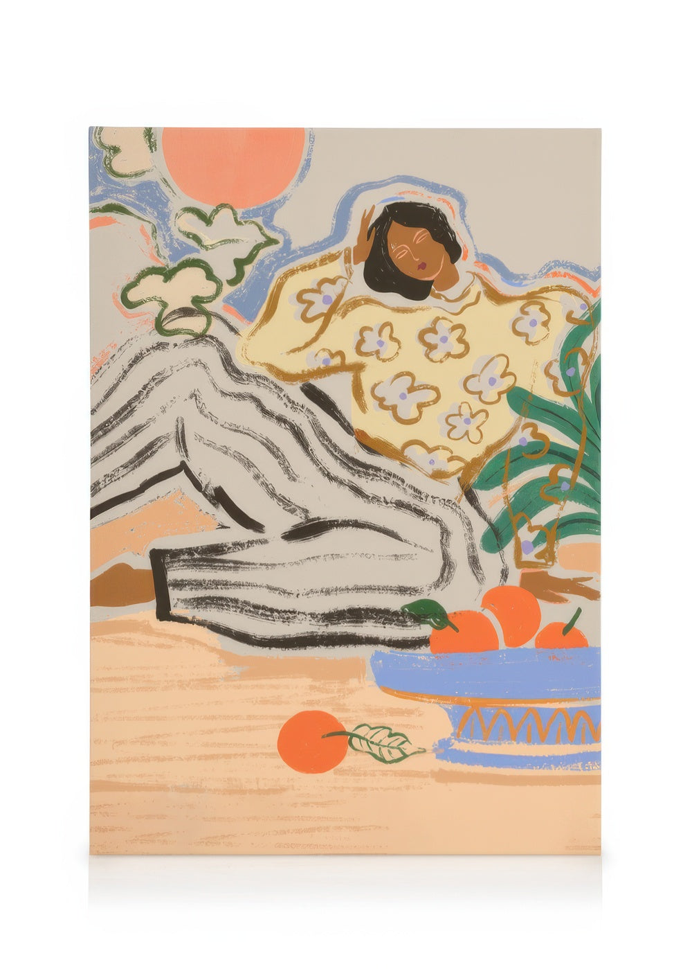 Arty Guava - Lay Hoon - Lazy Days Canvas print