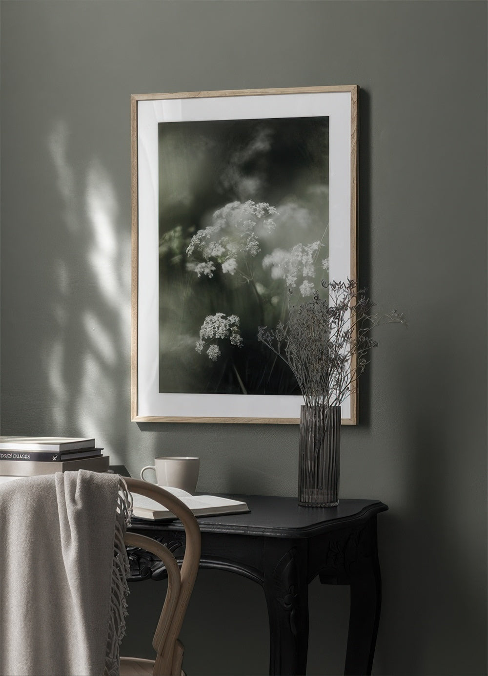 Misty Meadow Flower Print