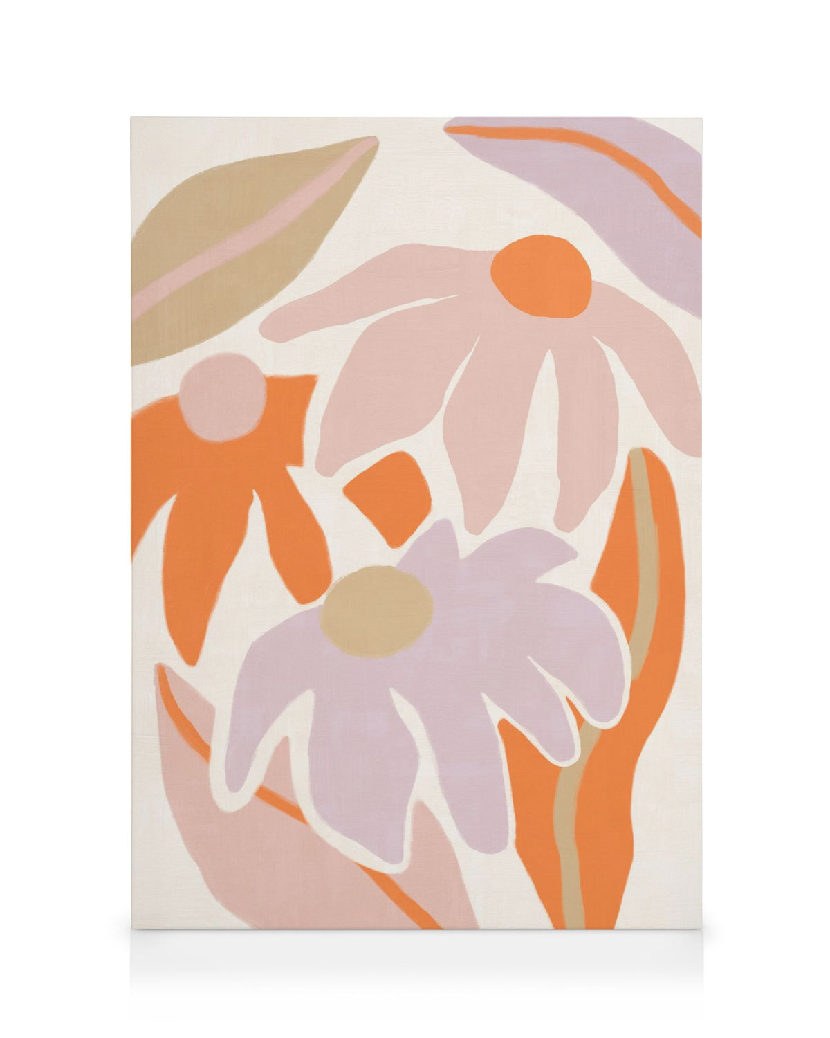 Flowerbed Canvas print