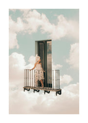 Heavenly Balcony Print