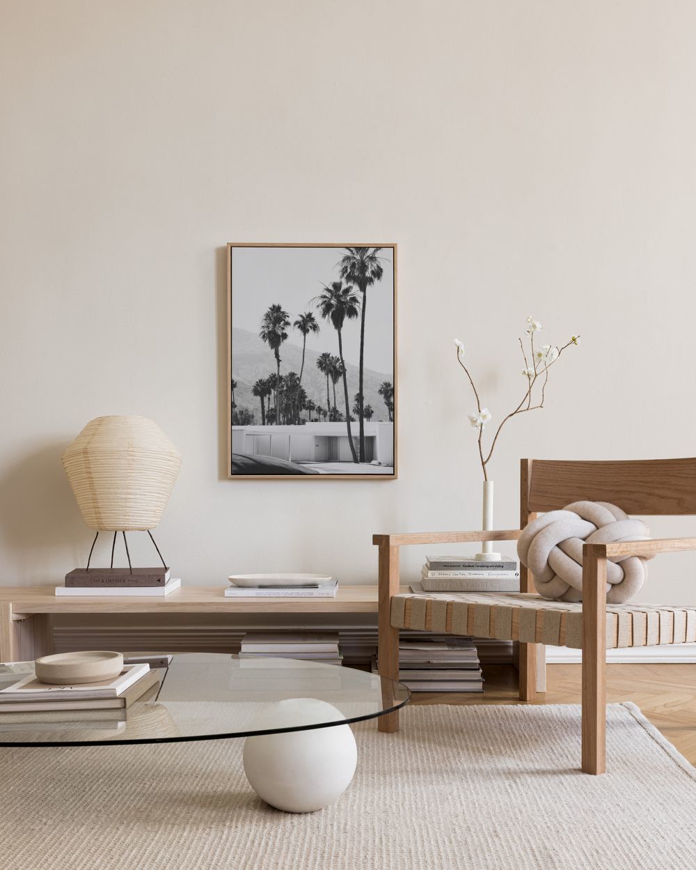Desert House Canvas print
