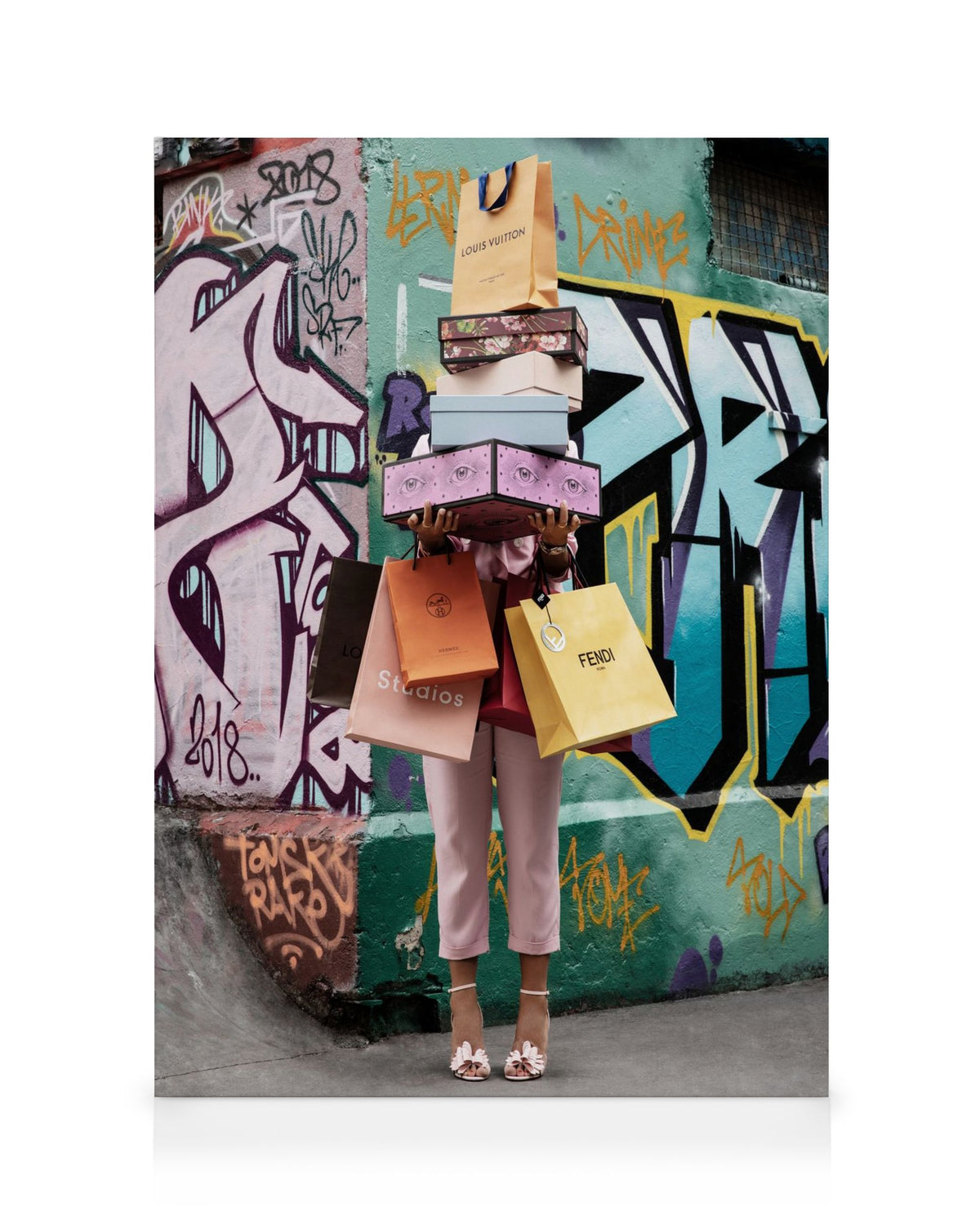 Shopping Spree Canvas print