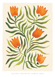 Rosanna Corfe - Tulips Print