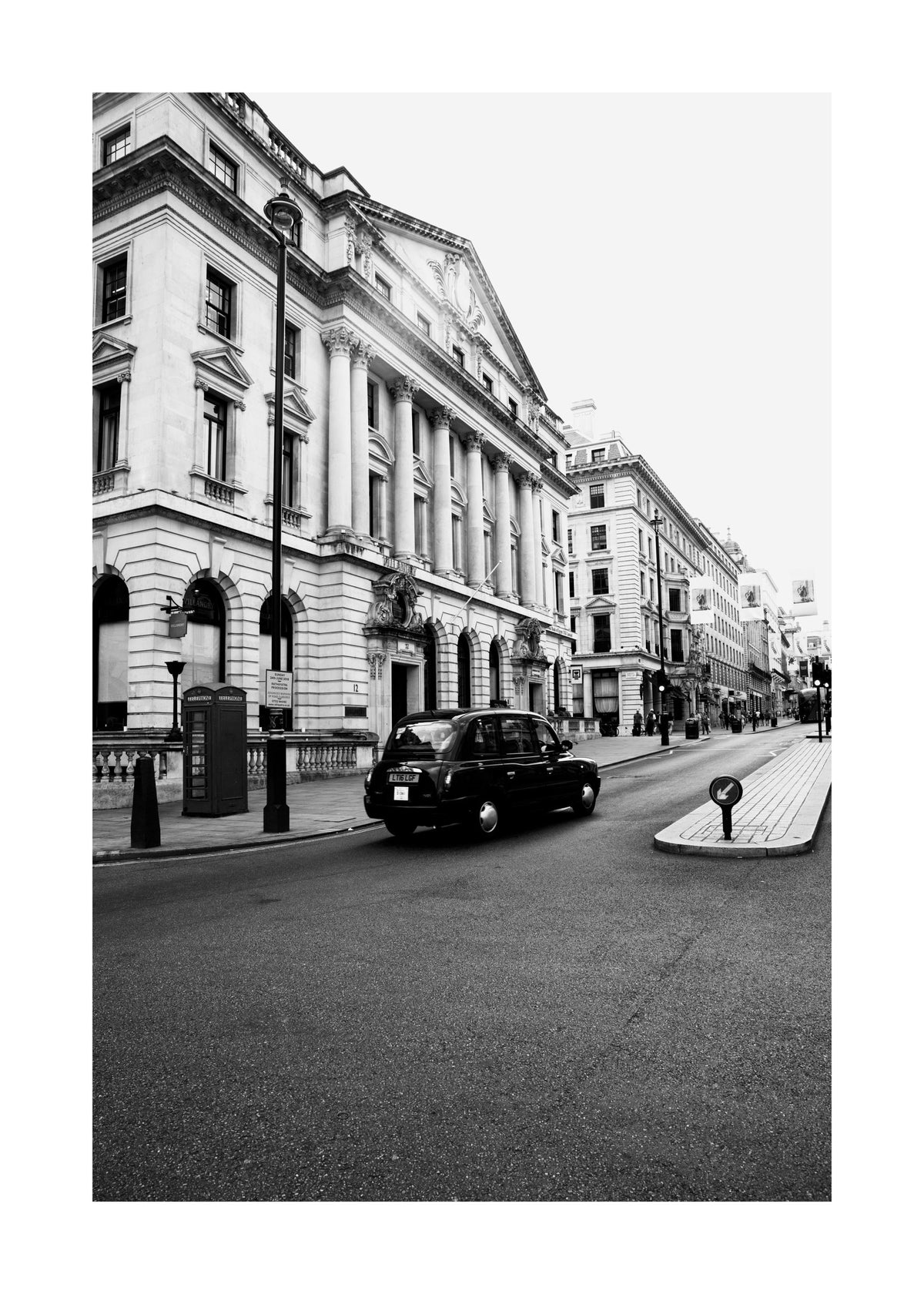 London Taxi Print