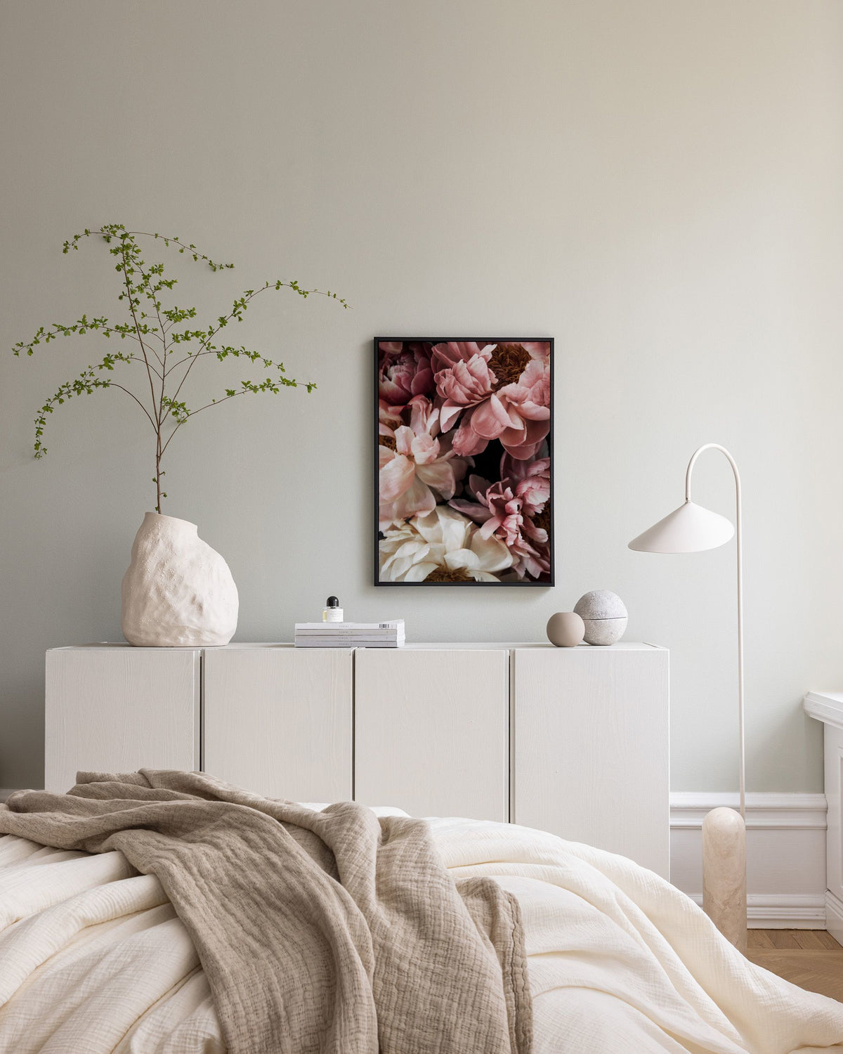 Flower Wall Canvas print