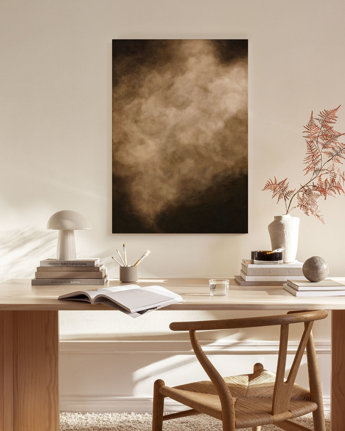 The Beginning Canvas print