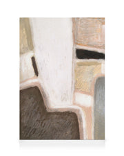 Painting of Shapes Canvas print