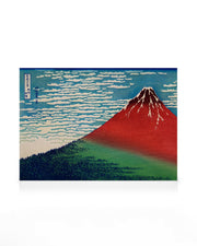 Katsushika Hokusai - South Wind, Clear Sky Canvas print