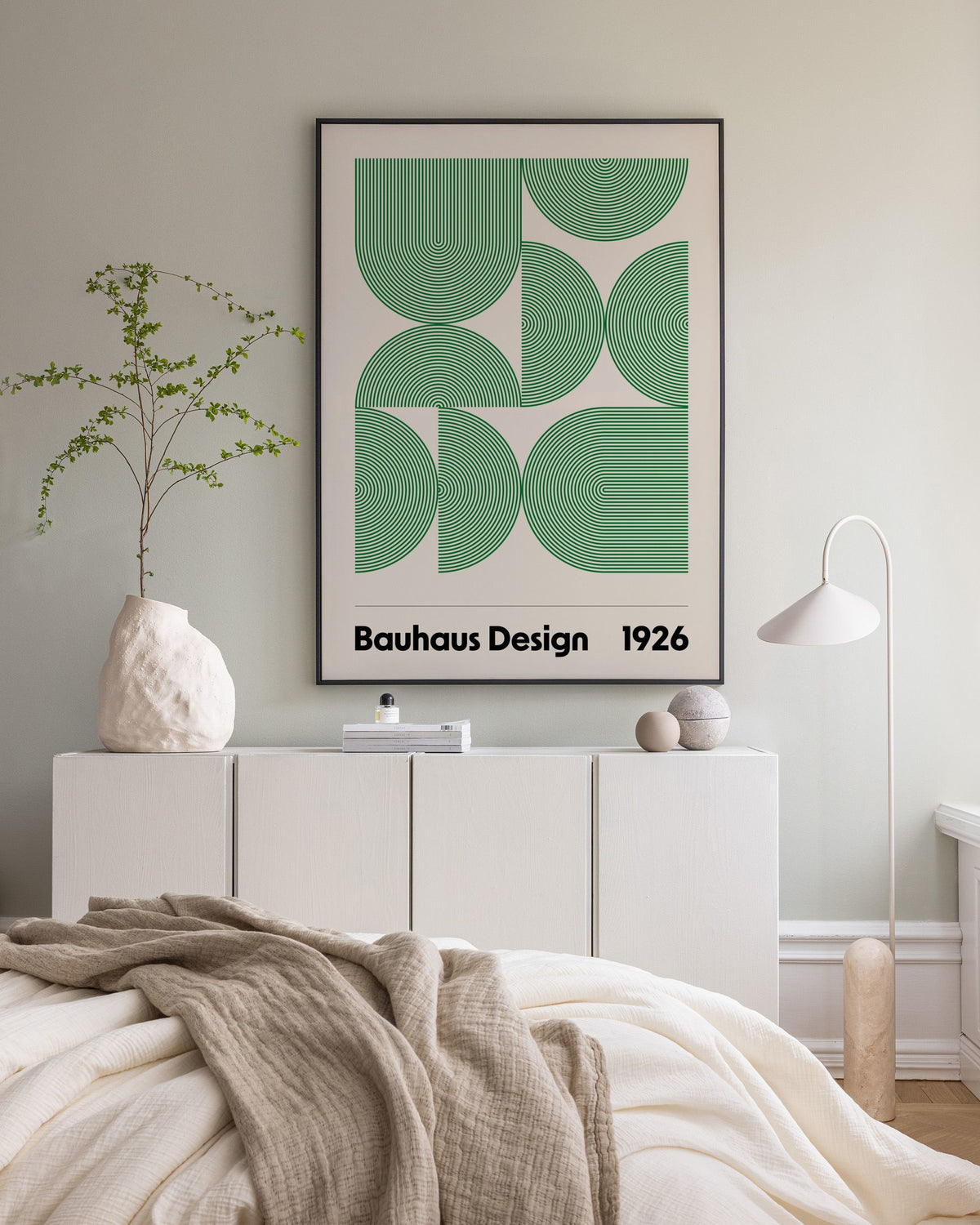Bauhaus Design Arches Canvas print