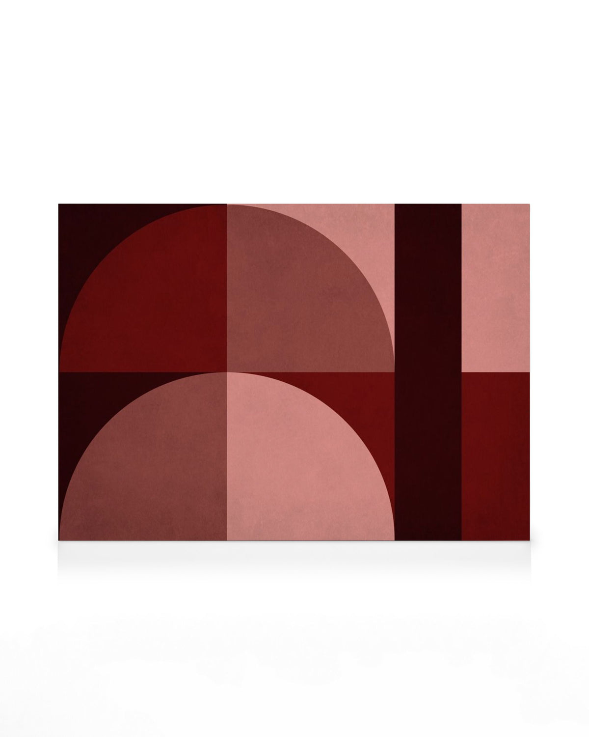 Shapes of Red Canvas