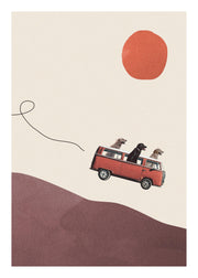 Maarten Leon - Adventure Gang Print