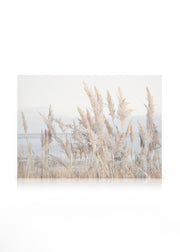 Reeds by the Sea Canvas print