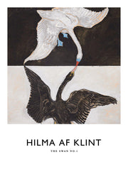 Print - The Swan, No.1 by Hilma af Klint