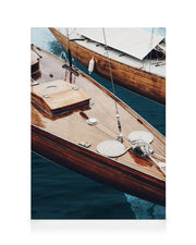 Classic Wooden Boats Canvas print