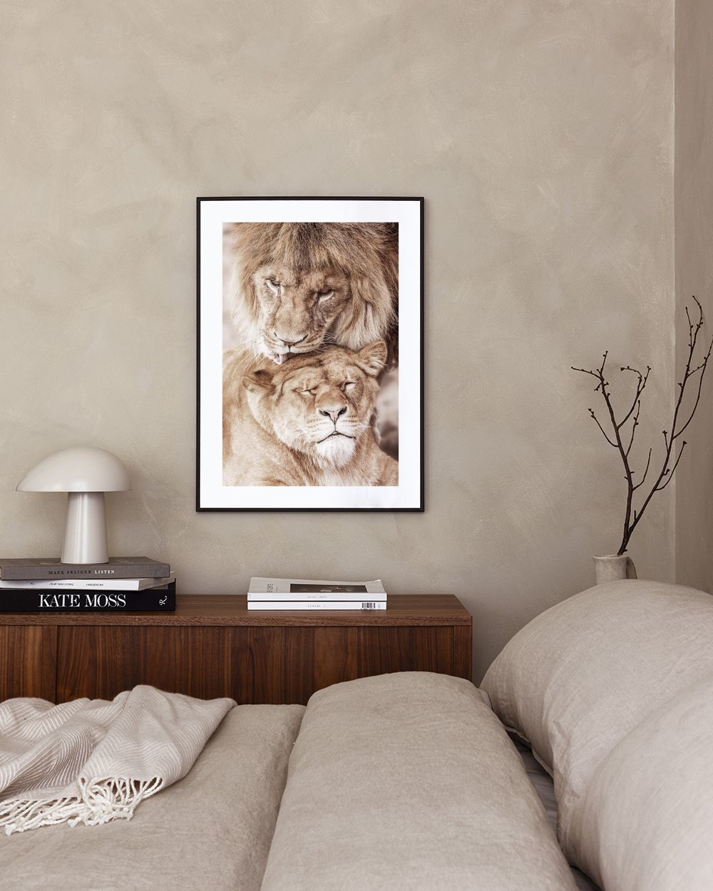 Lion Love Print