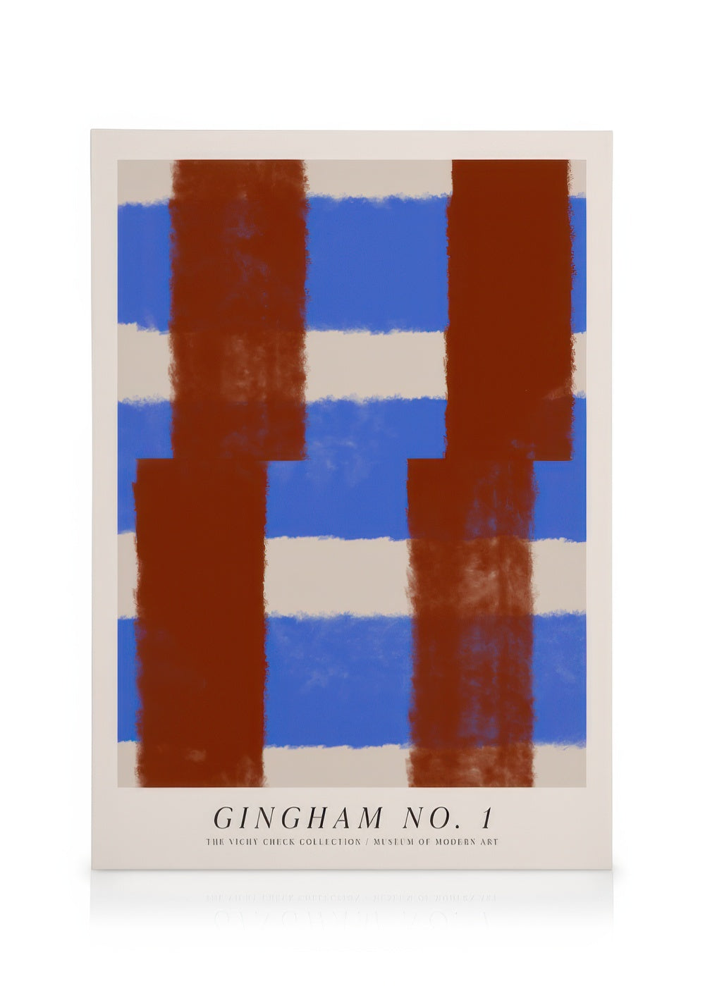 Gingham No1 Canvas print