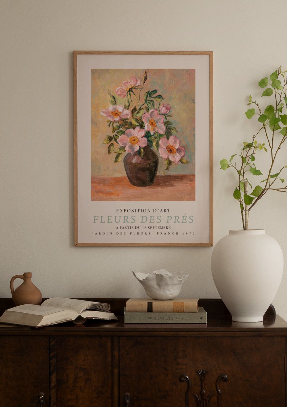 Fleurs des prés Print