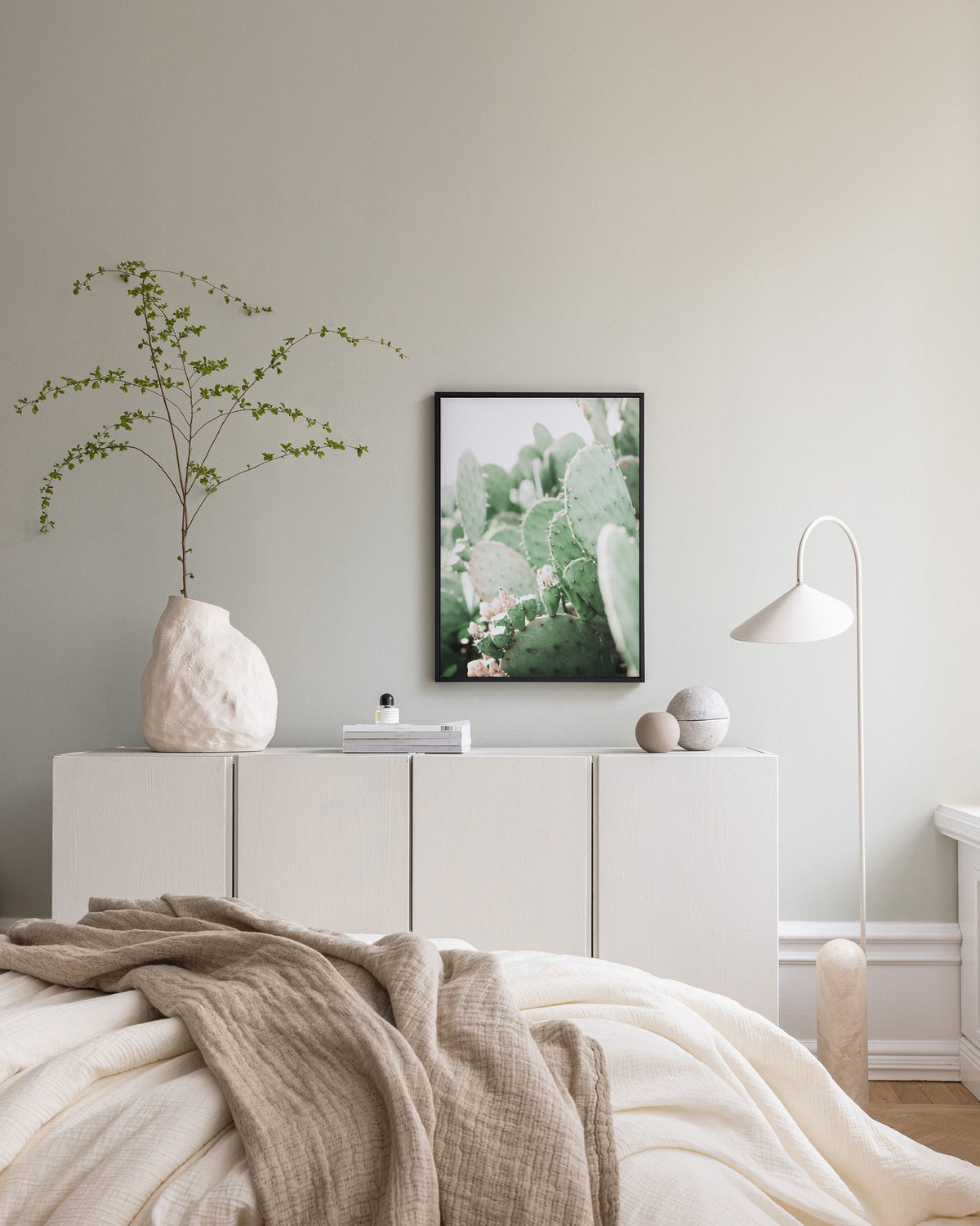 Prickly Pear Cactus Canvas print