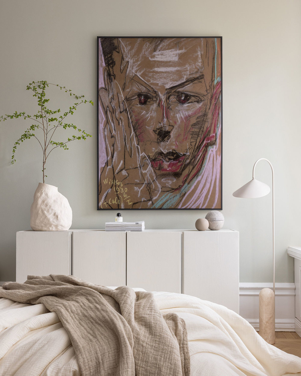Witkacy - Portrait Canvas print