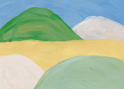Brushstroke Hills Affiche