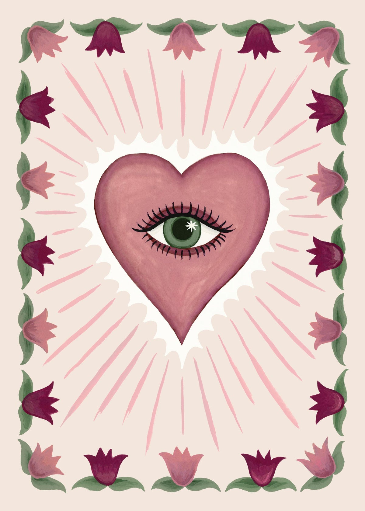 Eye of Love Print