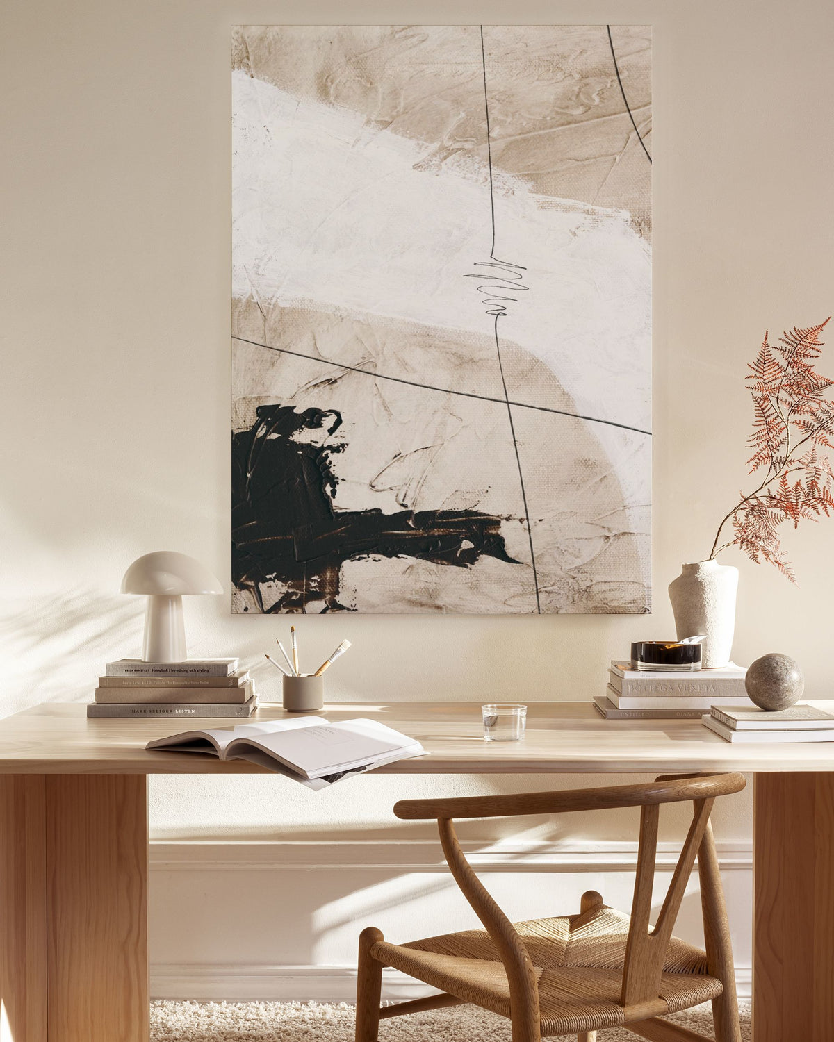 Raw Expression No1 Canvas print