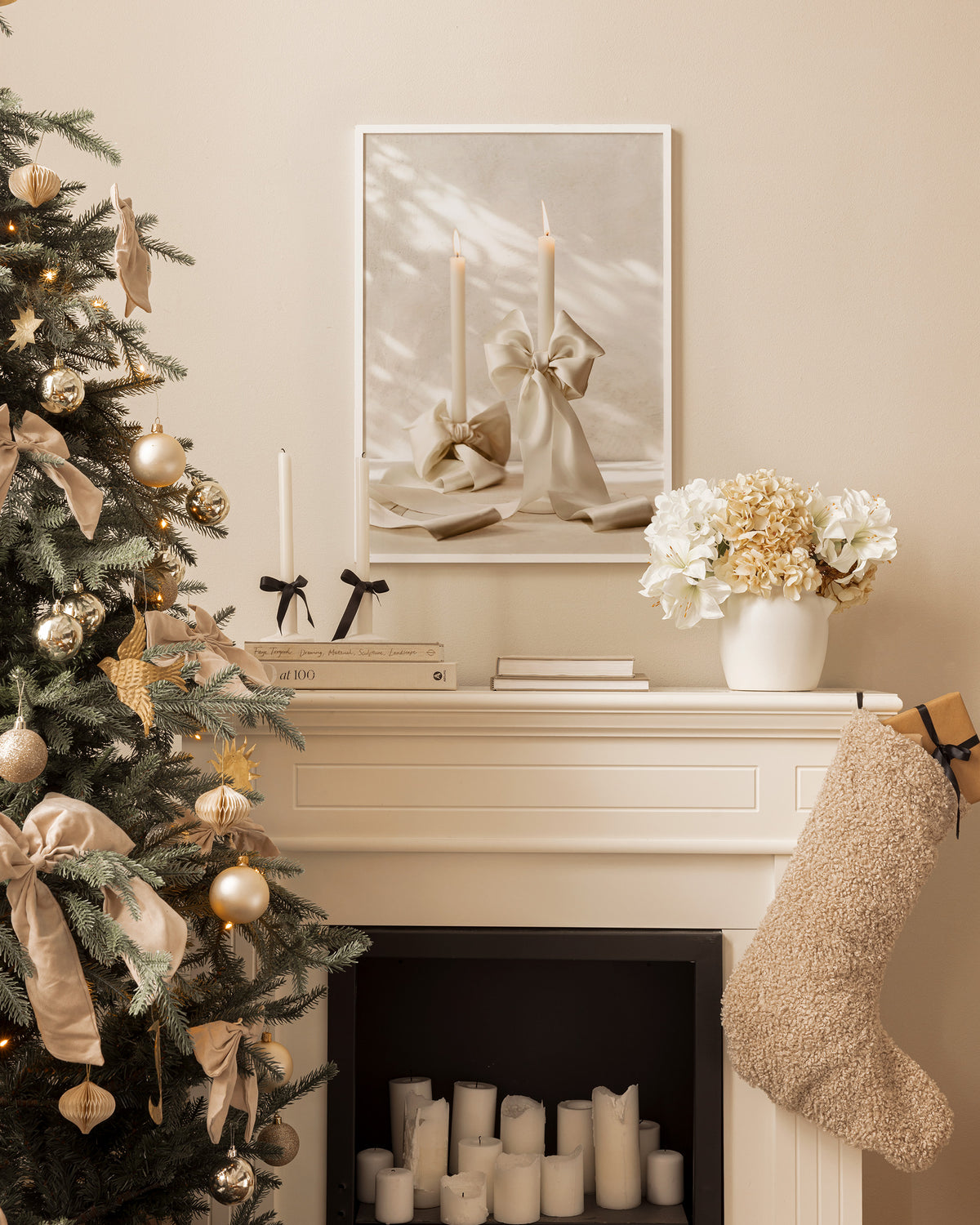 Winter’s Candlelight Print