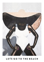 Sofia Larsson - Let's Go to the Beach Print