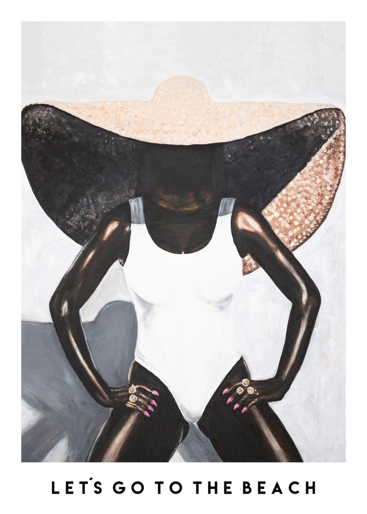 Sofia Larsson - Let's Go to the Beach Print