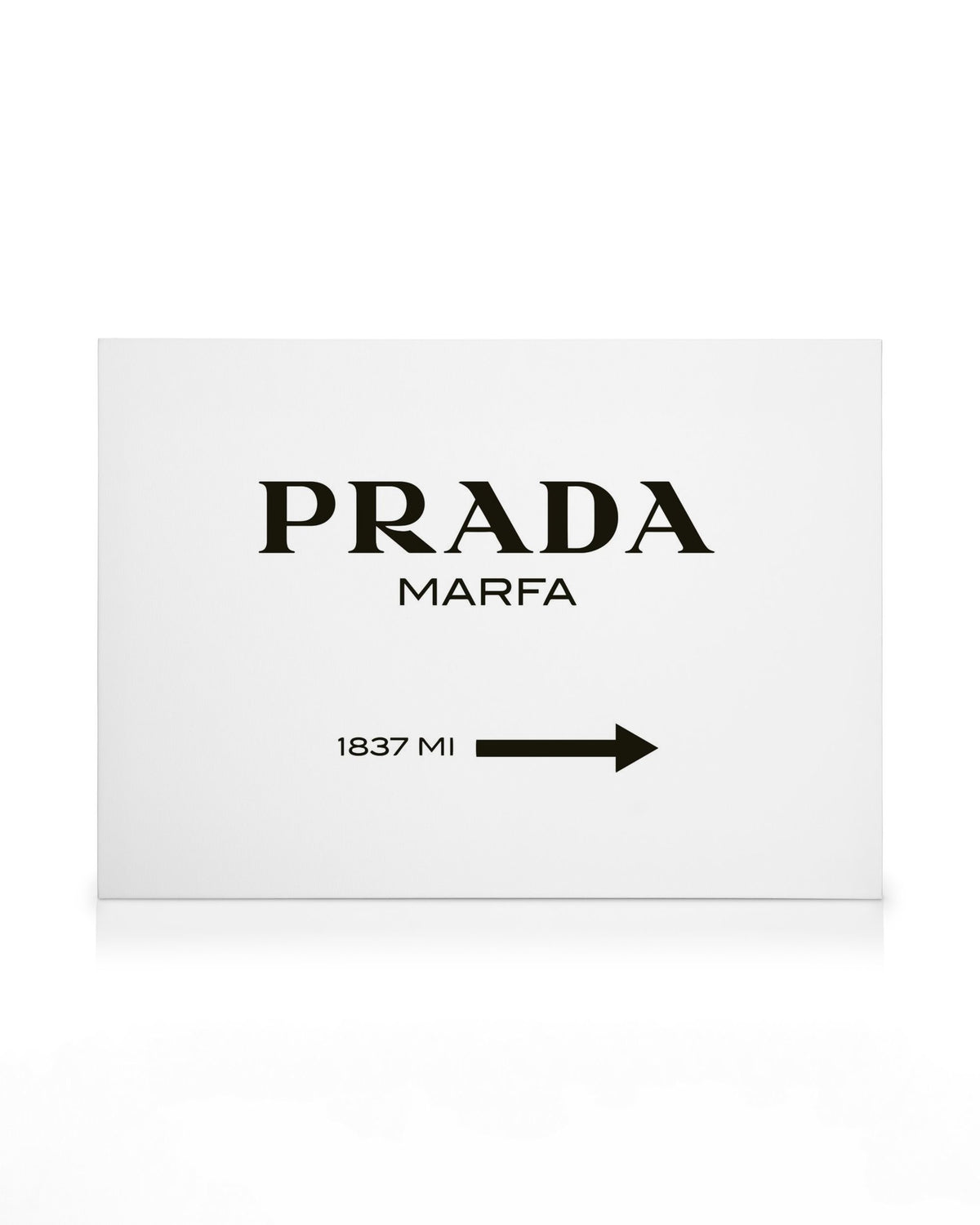 Prada Canvas print