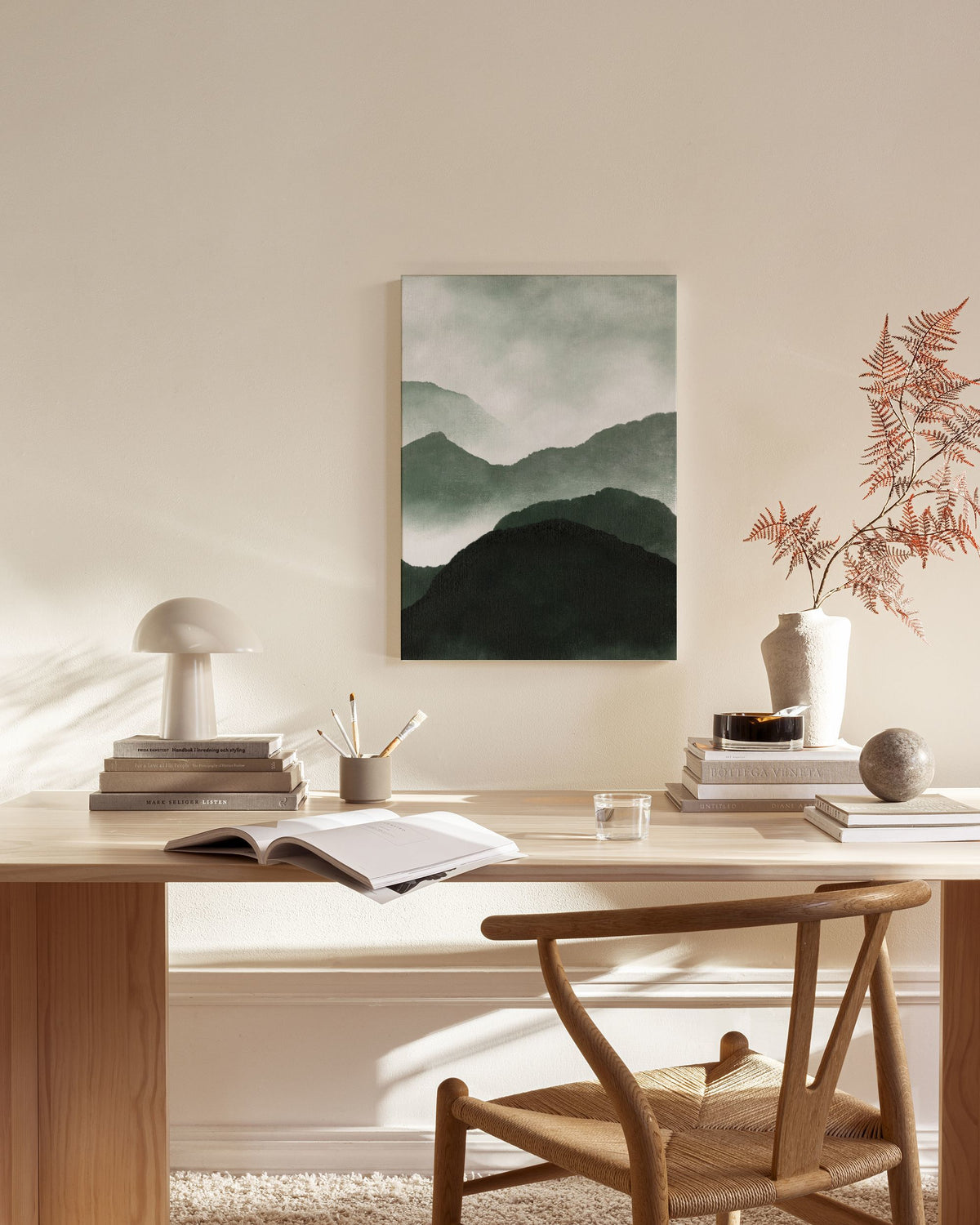 Mistscape No3 Canvas print