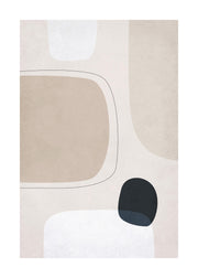 Graphic Neutrals No1 Print