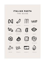 Pasta Guide Print