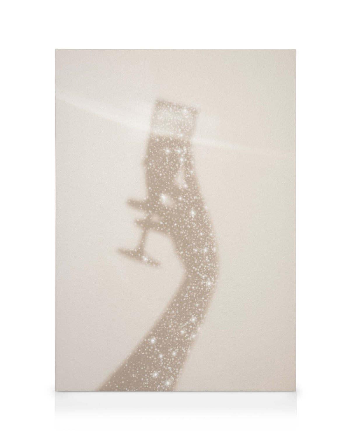 Glitter Champagne Canvas print