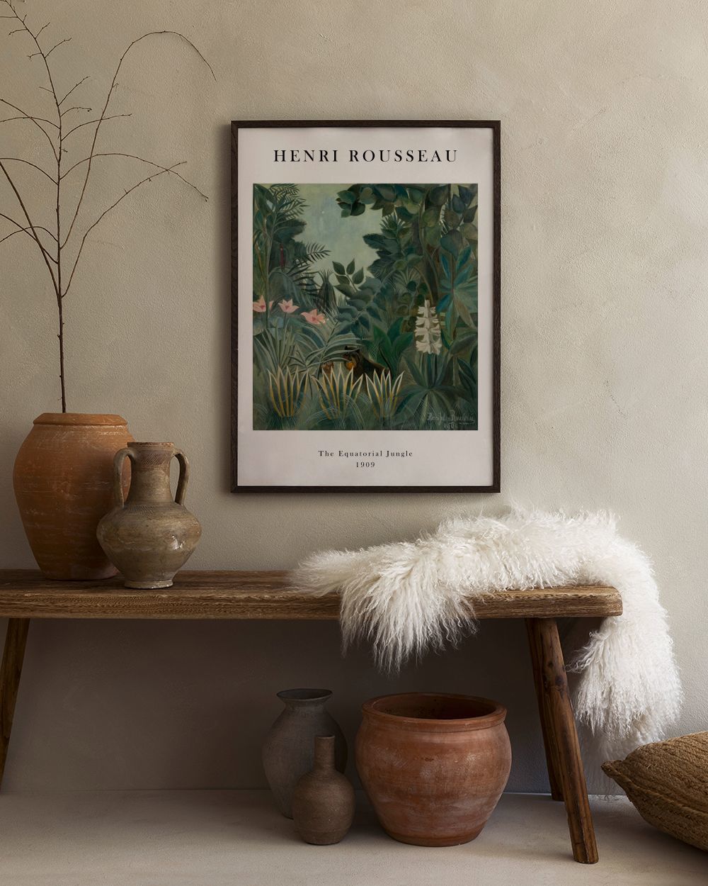 Rousseau - The Equatorial Jungle Print
