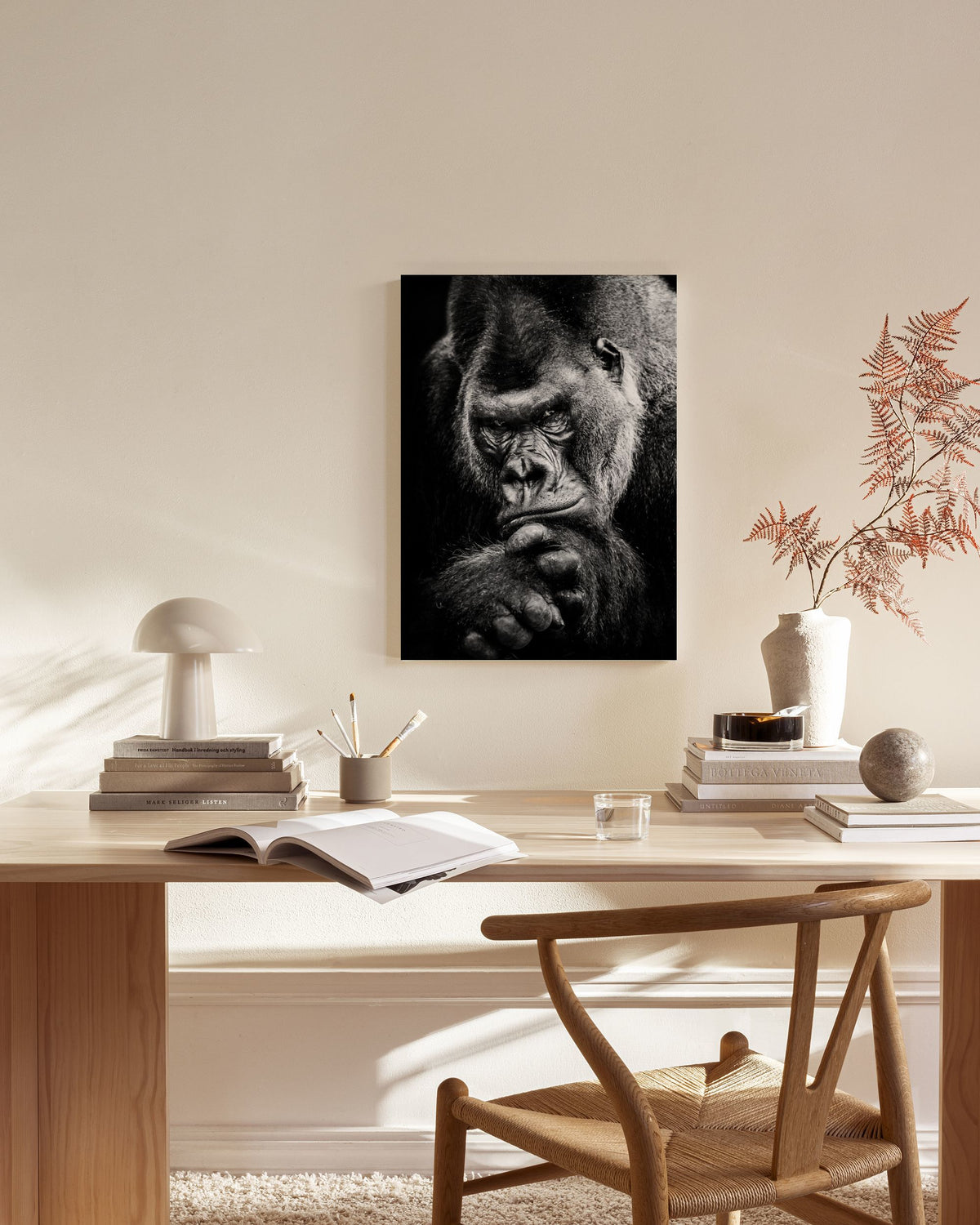Gorilla Canvas print