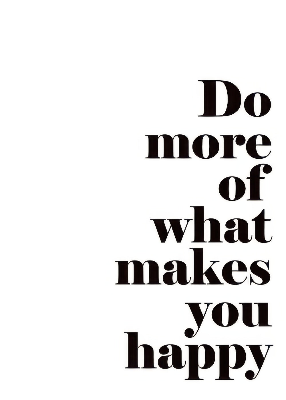 Makes You Happy, Print