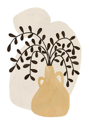 Yellow Vase Print