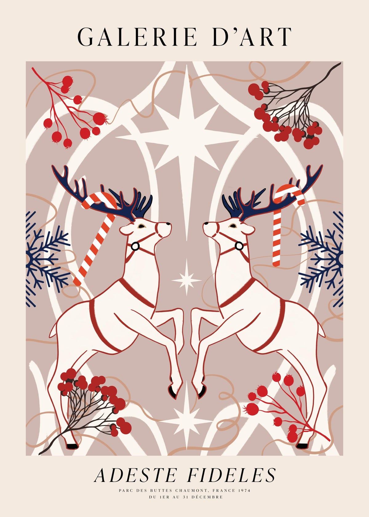 Holiday Pattern No2 Print