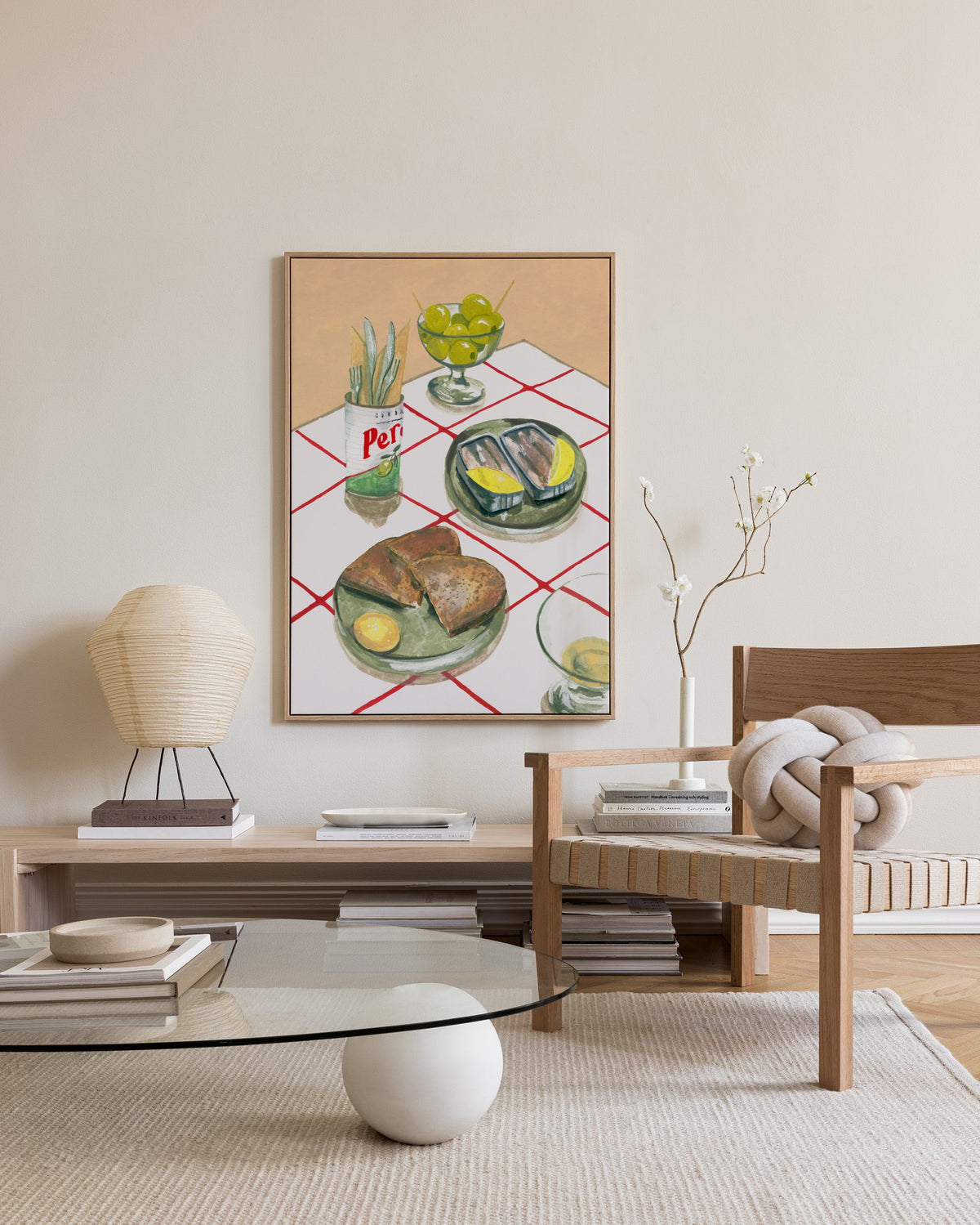 Laura Page - Wine Night Canvas print