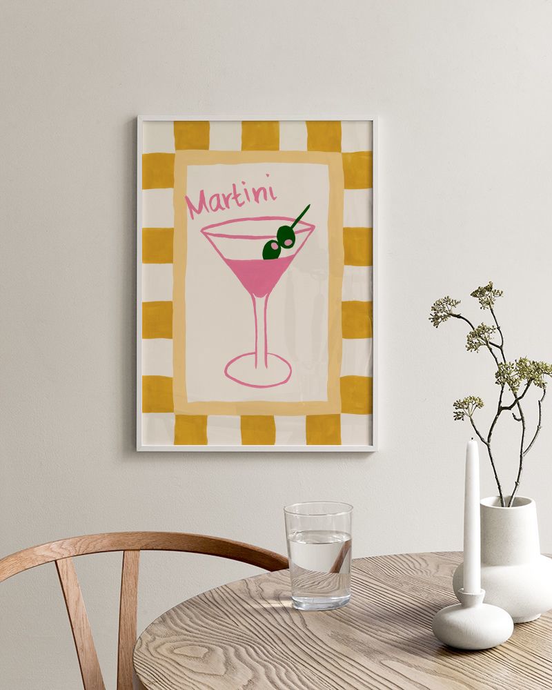 Pink Martini Print