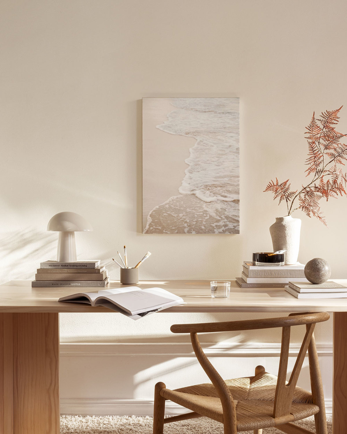 Waves Of Silence Canvas print