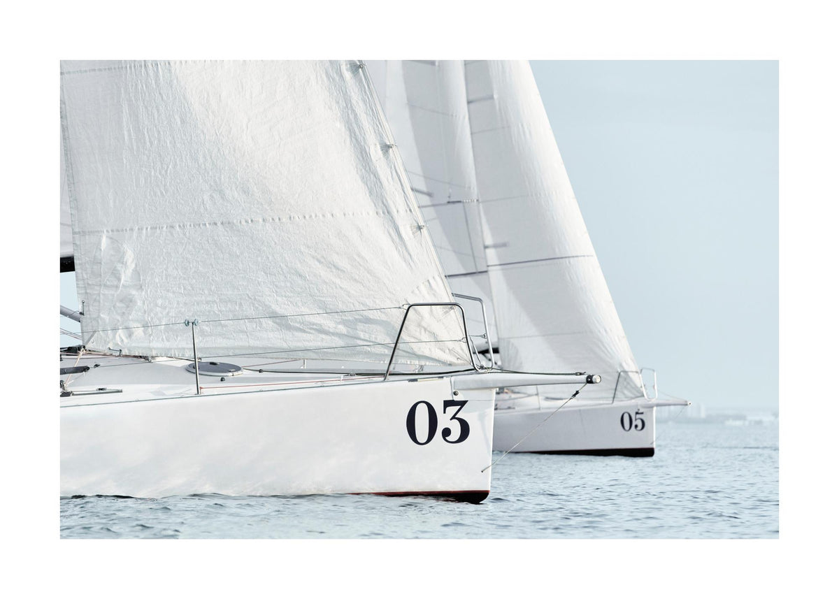 Sailboats Print