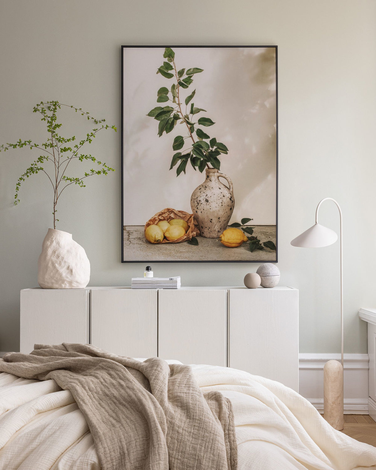 Afternoon Lemons Canvas print
