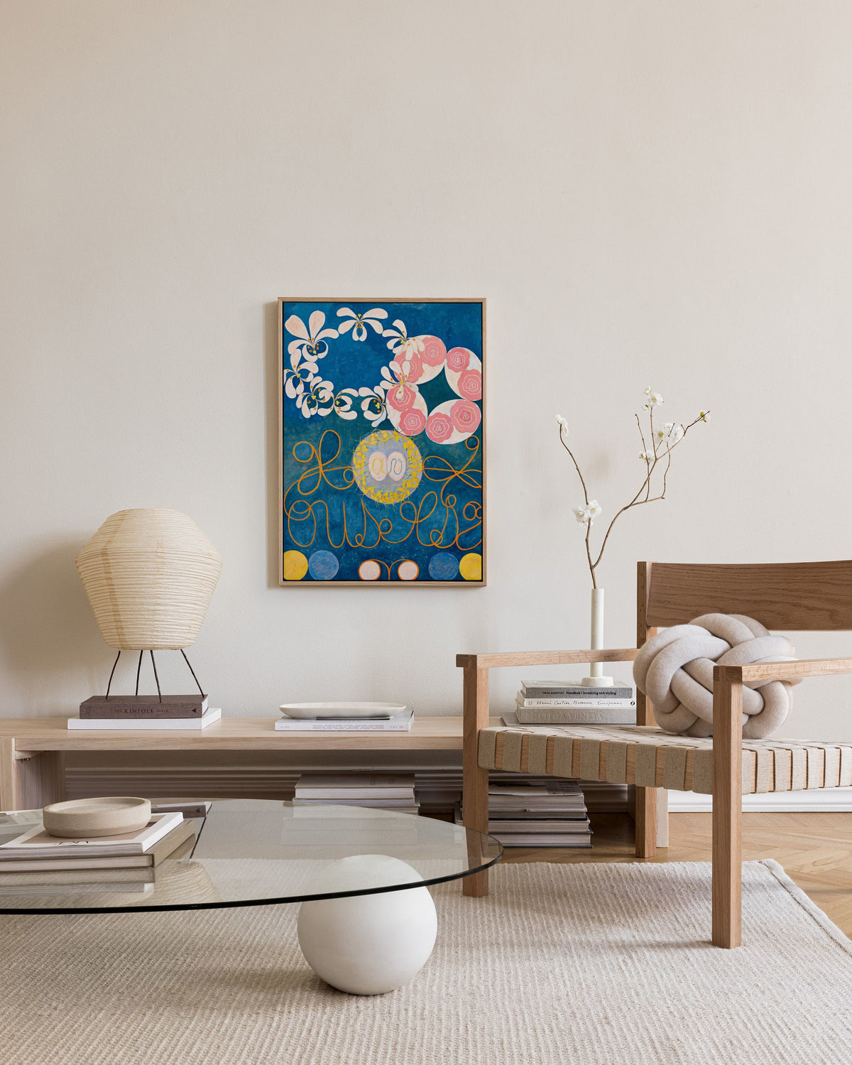 Canvas print - The Ten Largest, No.1, Childhood by Hilma af Klint