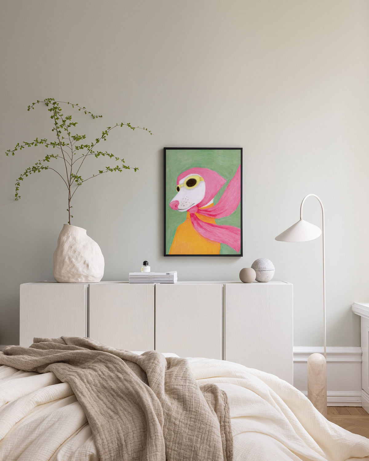 Vintage Doggo Canvas print