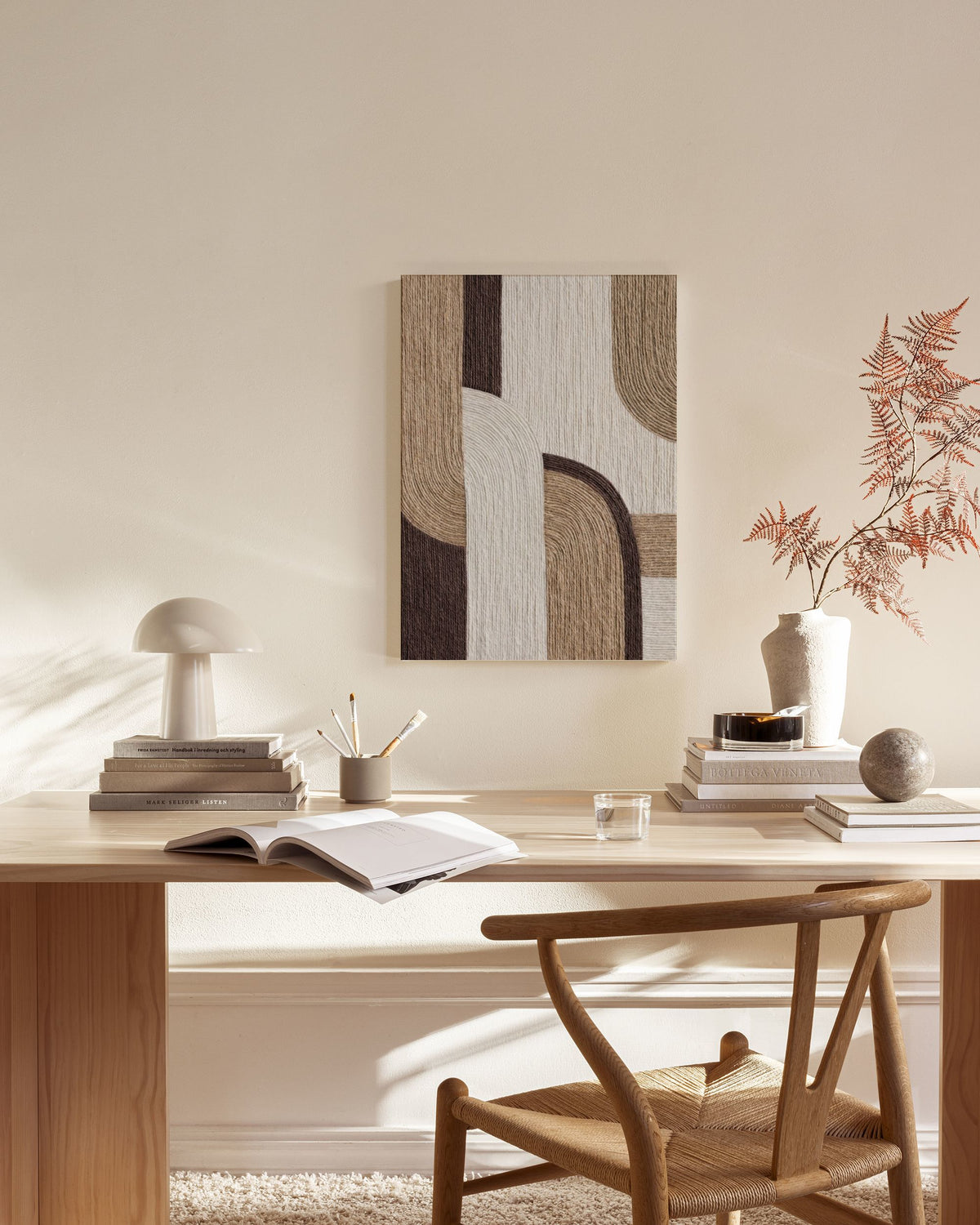 Twined Shapes Canvas print