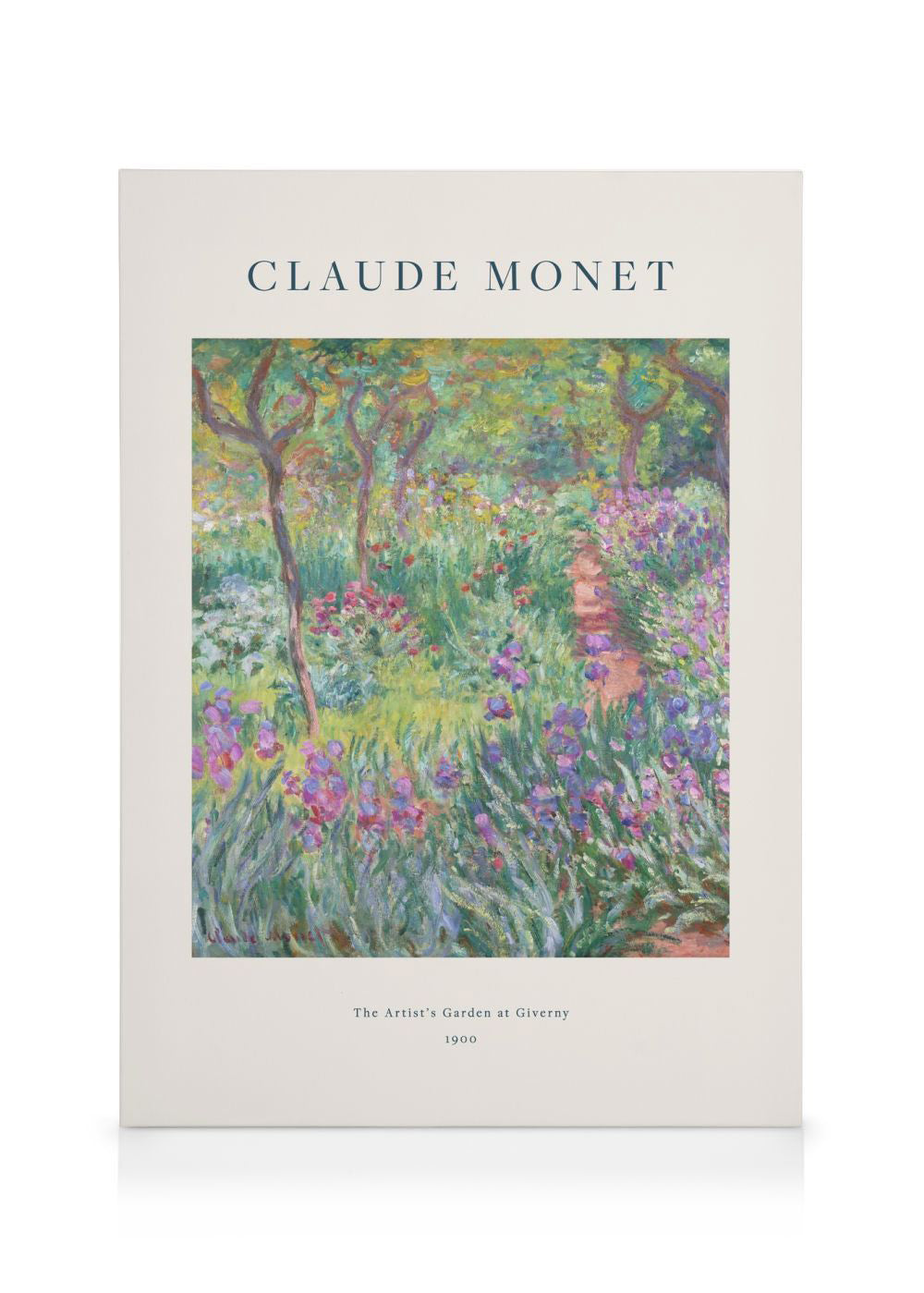 Monet - The Artist's Garden at Giverny Canvas print